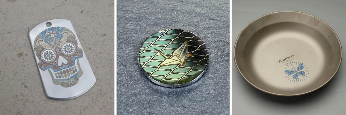 Máy khắc Laser Fiber MOPA - Giải pháp khắc Laser màu trên kim loại