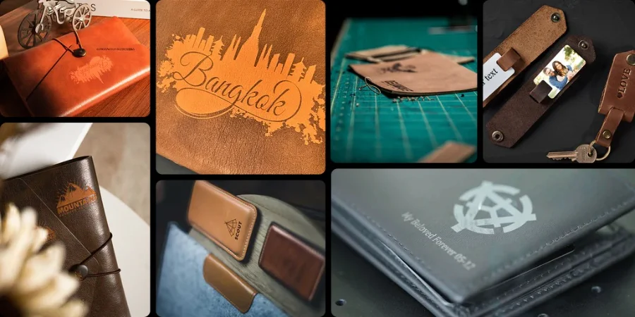 Máy Khắc Tên Lên Ví Da Mini Cầm Tay 20W