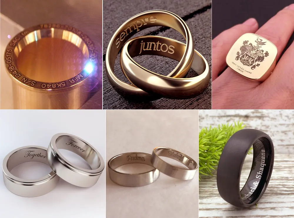 Máy khắc laser vàng bạc trang sức