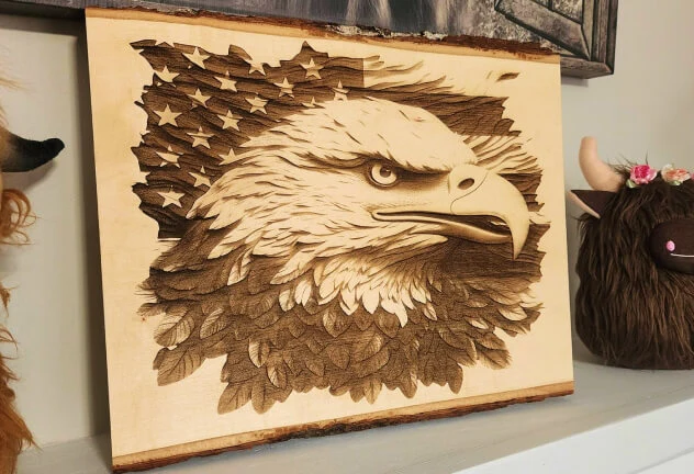 Máy Khắc Laser Lên Gỗ