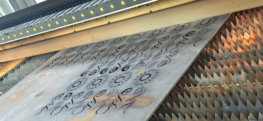 Thép Tấm Cắt CNC - Máy cắt laser thép tấm theo quy cách