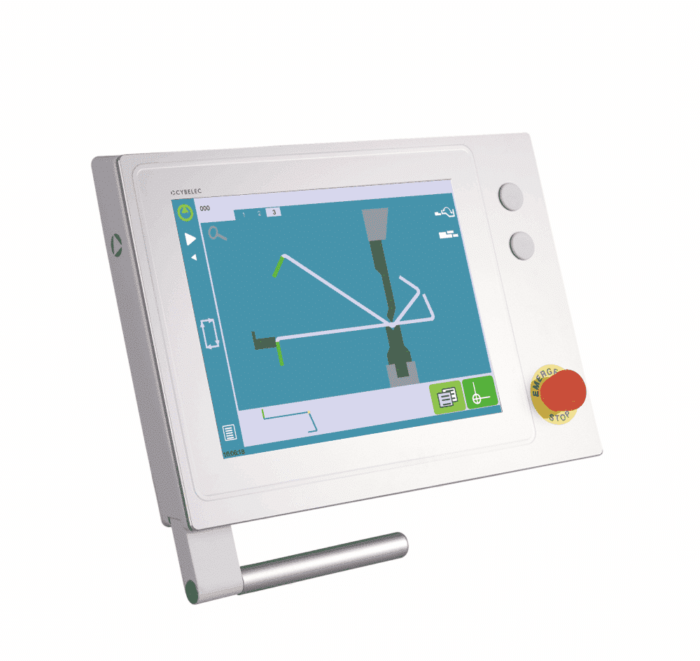 Bộ điều khiển Cybelec: CybTouch 12, CybTouch 15 cho máy chấn