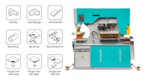 Máy cắt đột 5 chức năng liên hợp