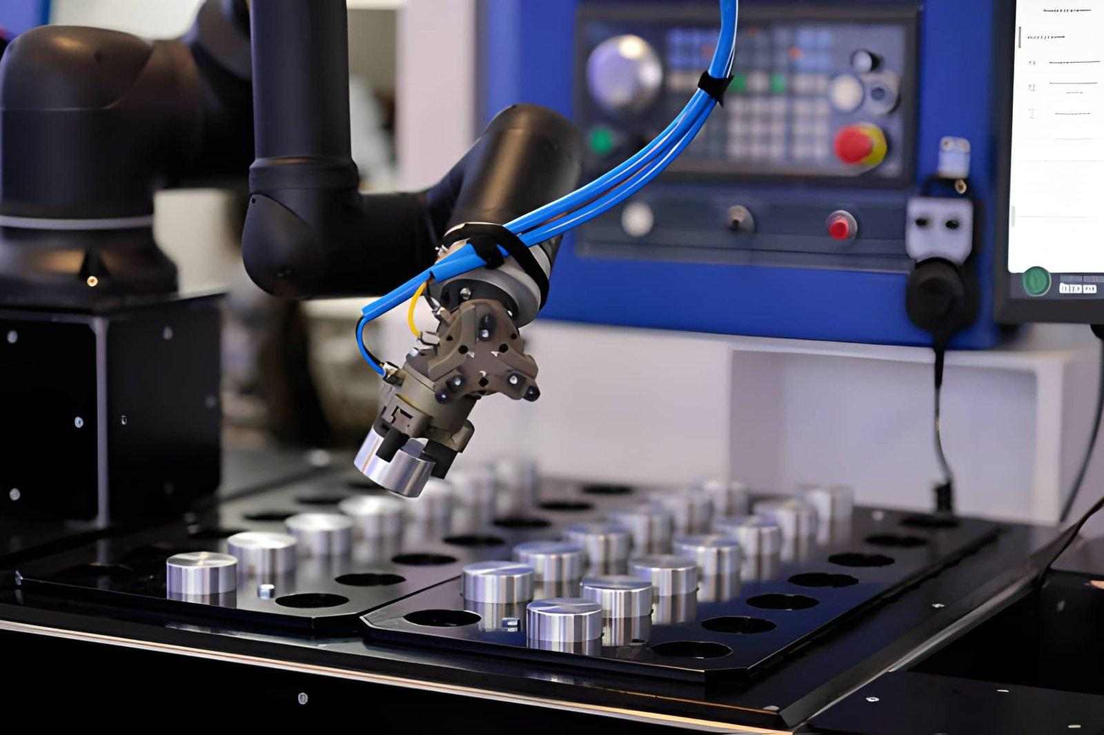 Hệ thống cấp phôi tự động cho máy phay tiện CNC