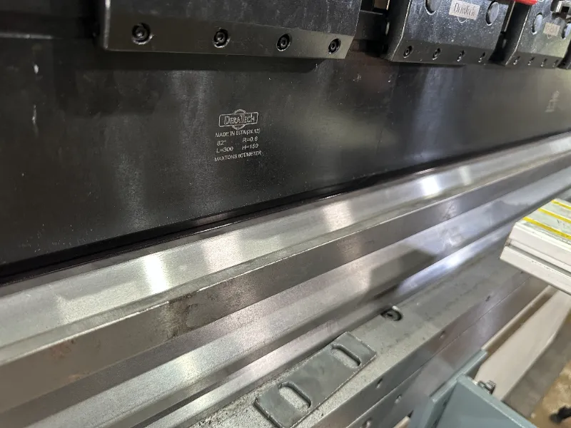 Bàn giao máy chấn tại Hưng yên - Chấn Deratech 240T/4100