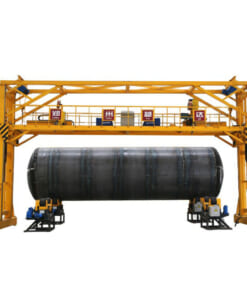 Dây chuyển sản xuất bồn chứa xăng dầu hạng nặng