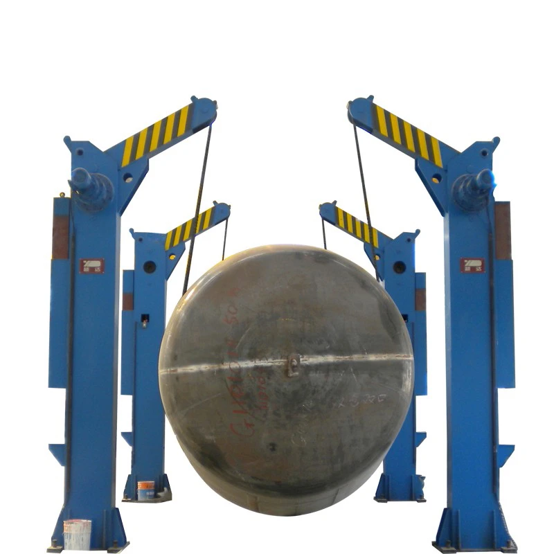 Dây chuyển sản xuất bồn chứa xăng dầu hạng nặng