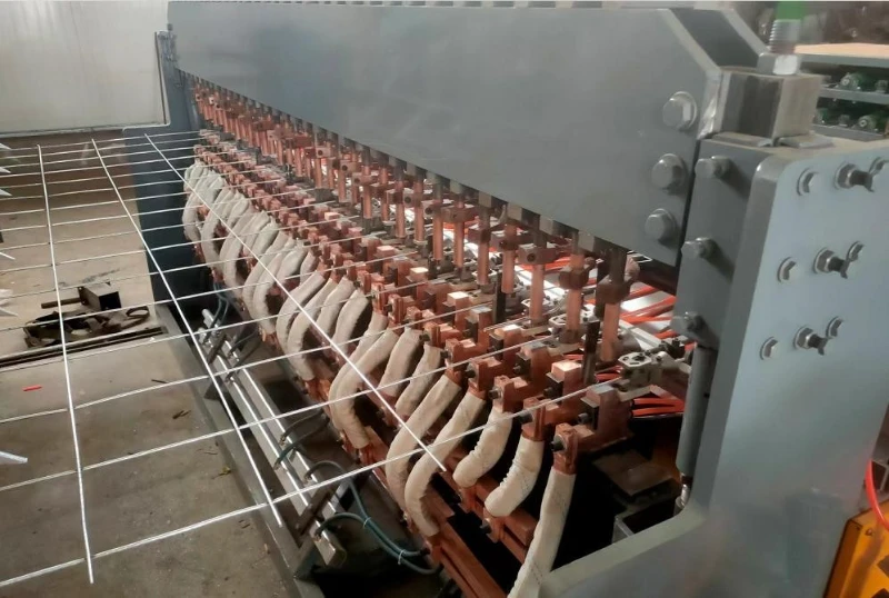Cấu tạo dây chuyền hàn lưới thép tự động