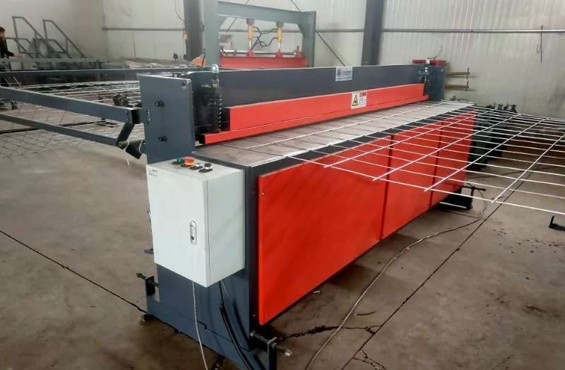 Cấu tạo dây chuyền hàn lưới thép tự động