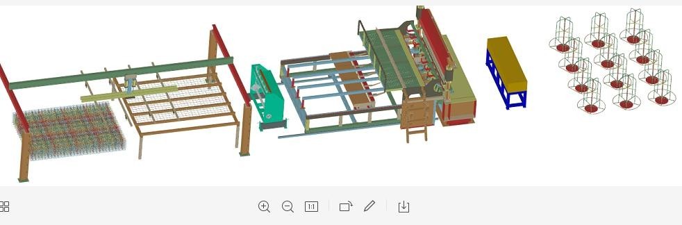 Máy hàn lưới thép tự động YS-HWJ 1000A
