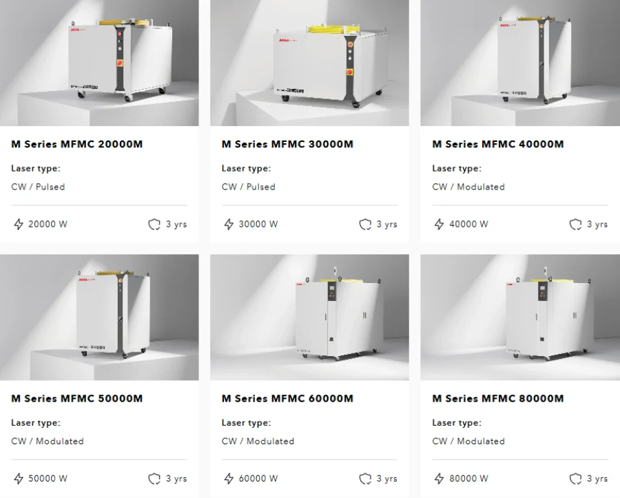 nguồn laser MAXPHOTONICS: Elite, M Series Hay X/C Series