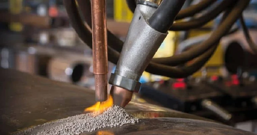 Máy hàn hồ quang chìm (SAW - Submerged Arc Welding)