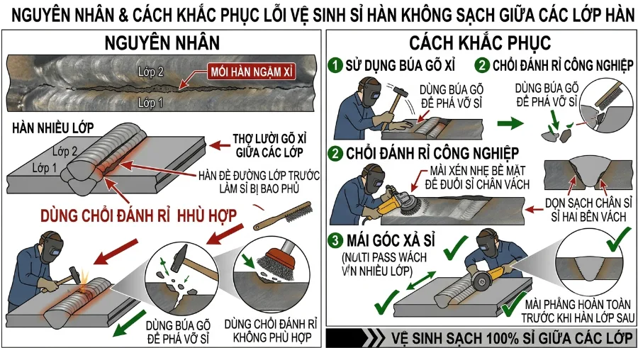 Mối Hàn Ngậm Xỉ: Nguyên Nhân, Cách Khắc Phục