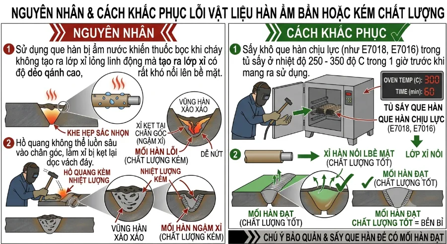 Mối Hàn Ngậm Xỉ: Nguyên Nhân, Cách Khắc Phục