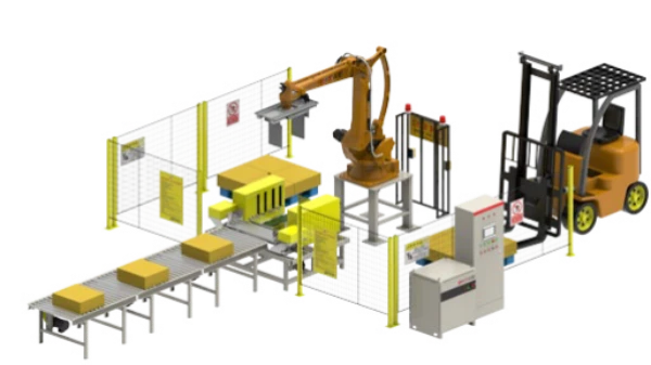 Robot đóng gói thùng carton & Bìa cứng