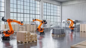 Robot Xếp Hàng Lên Pallet Tự Động