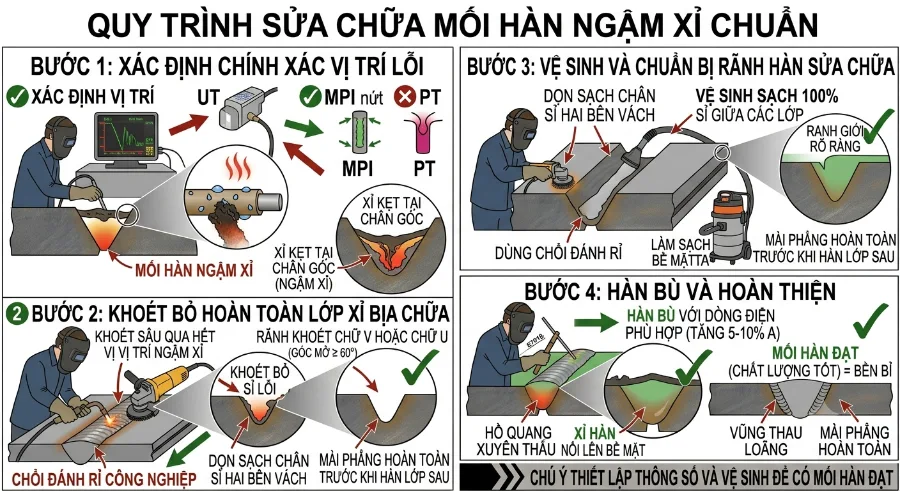 Mối Hàn Ngậm Xỉ: Nguyên Nhân, Cách Khắc Phục