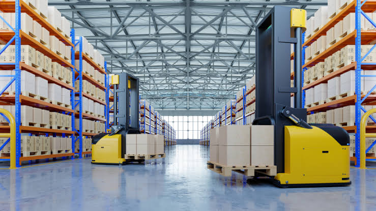 AMR nâng Pallet (Forklift AMR)