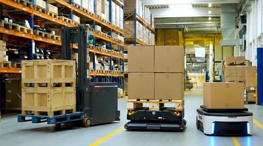 AMR nâng Pallet (Forklift AMR)