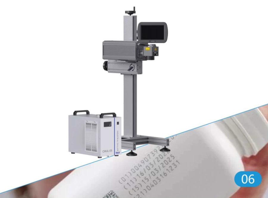Máy in date laser tự động - Integrated UV Laser Printer