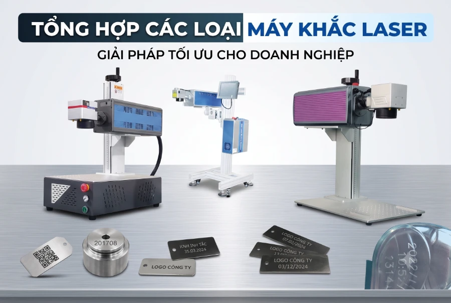 Tổng hợp các loại máy khắc laser thông dụng
