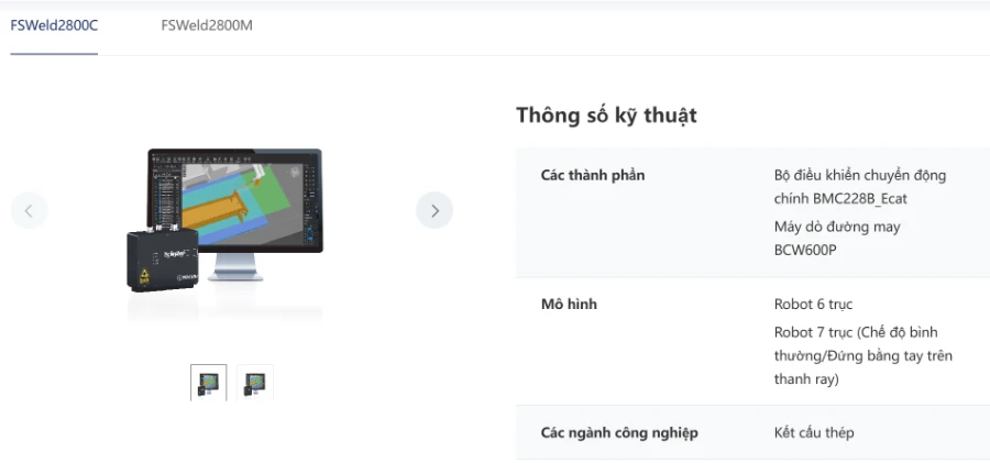 Bộ điều khiển FSWELD2800