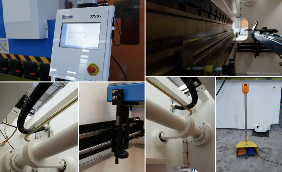 Máy Chấn NVD 125T/3200 tại Mai Lĩnh - Hà Nội (Công ty Hà Nguyên)