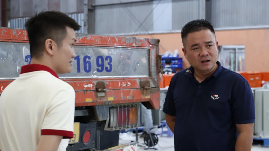 Máy Chấn NVD 125T/3200 tại Mai Lĩnh - Hà Nội (Công ty Hà Nguyên)