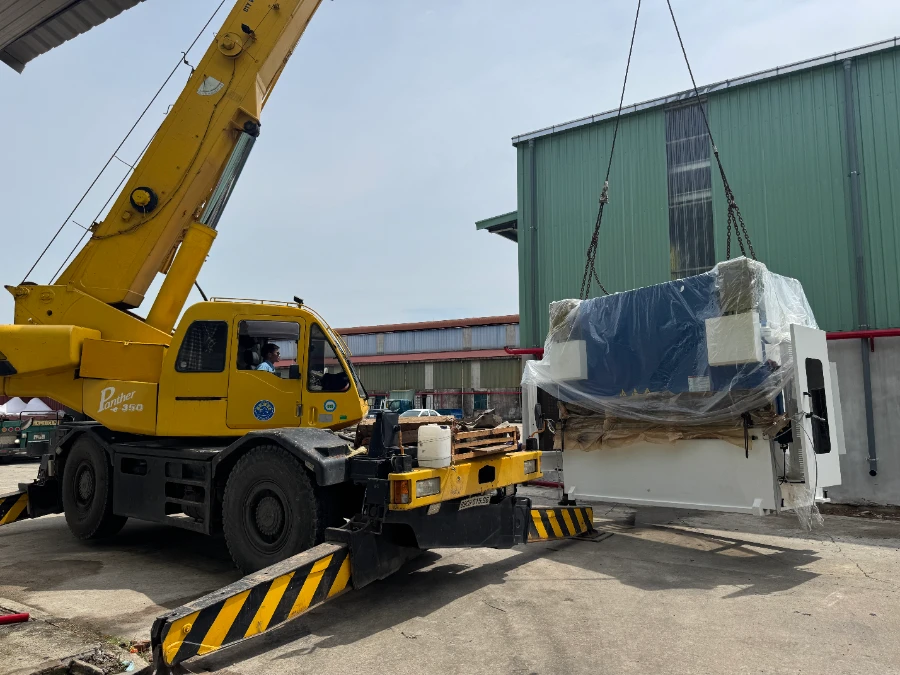 Bàn Giao Máy Chấn NVD 300T/3200 tại Hưng Yên (Cao Thanh Đạt)