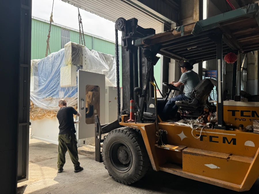 Bàn Giao Máy Chấn NVD 300T/3200 tại Hưng Yên (Cao Thanh Đạt)