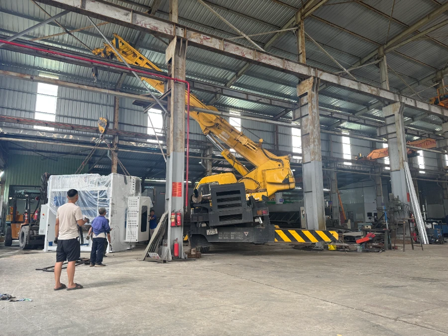 Bàn Giao Máy Chấn NVD 300T/3200 tại Hưng Yên (Cao Thanh Đạt)