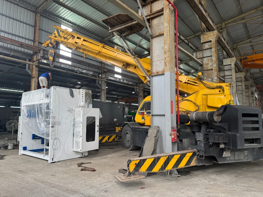 Bàn Giao Máy Chấn NVD 300T/3200 tại Hưng Yên (Cao Thanh Đạt)