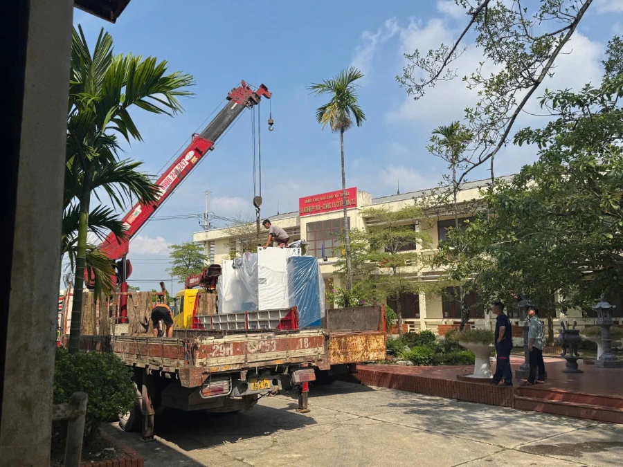 Bàn Giao Máy Chấn 130T/3200 Cho Công Ty Cổ Phần 22 (Thường Tín - Hà Nội)