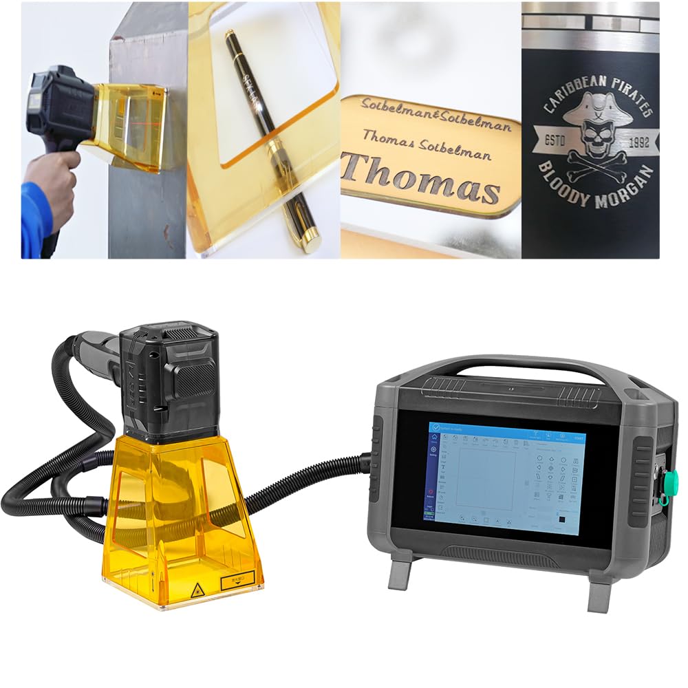 Máy in date laser cầm tay