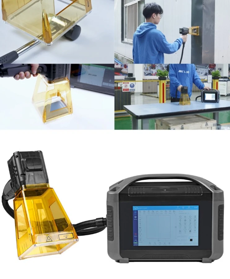 Máy in date laser cầm tay