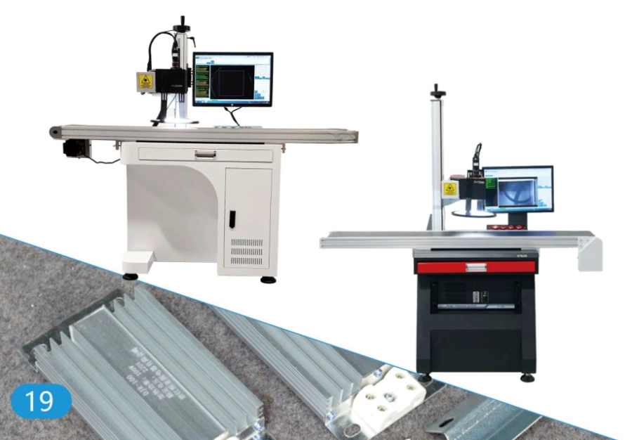 Máy khắc Laser Fiber định vị Camera CCD