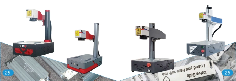 Máy khắc Laser Fiber để bàn di động (Portable)
