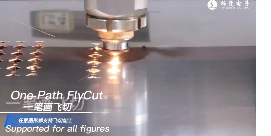 One-Path FlyCut (Cắt bay trên mọi biên dạng)