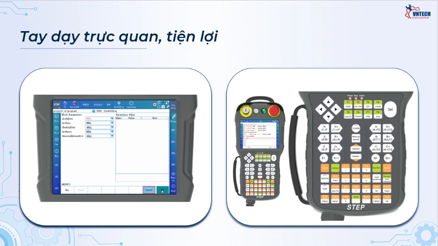 Những điểm mạnh của Robot STEP