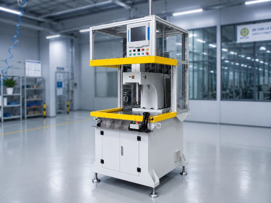 Máy Ép Servo Tự Động Cho Nhà Máy Điện & Điện Tử