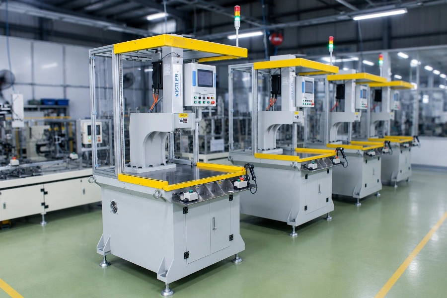Máy Ép Servo Tự Động Cho Nhà Máy Điện & Điện Tử