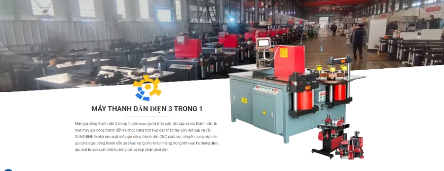 Máy Gia Công Thanh Cái Đồng Nhôm 3 Trong 1
