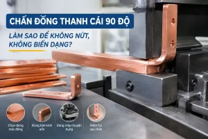 Máy chấn thanh đồng mini 40T/1300